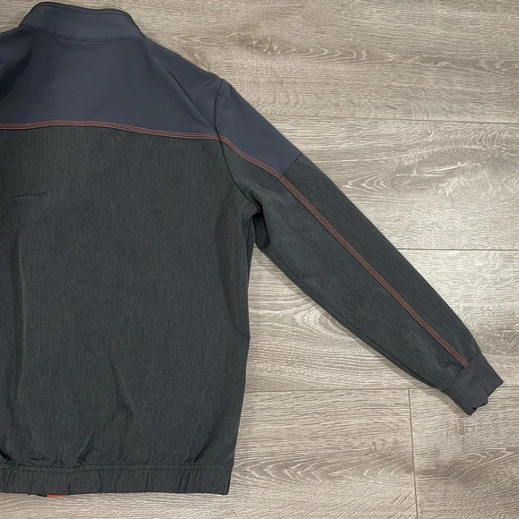 Dickies Dynamix Zip Front Bomber Scrub Jacket Gray S - Picture 16 of 16